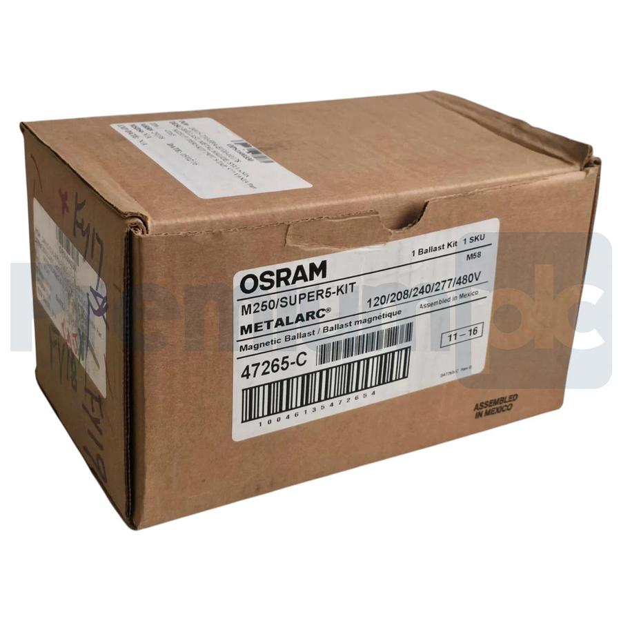OSRAM M250/SUPER5-KIT | 47265-C Magnetic Ballast Kit 120/208/240/277/480V NSMP