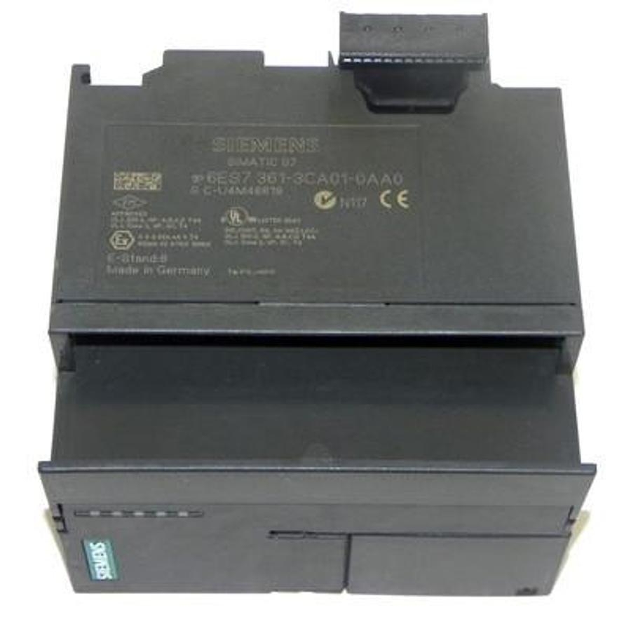 Used SIEMENS 6ES7-361-3CA01-0AA0 EXPANSION MODULE FOR RACK S7300 6ES73613CA010AA0