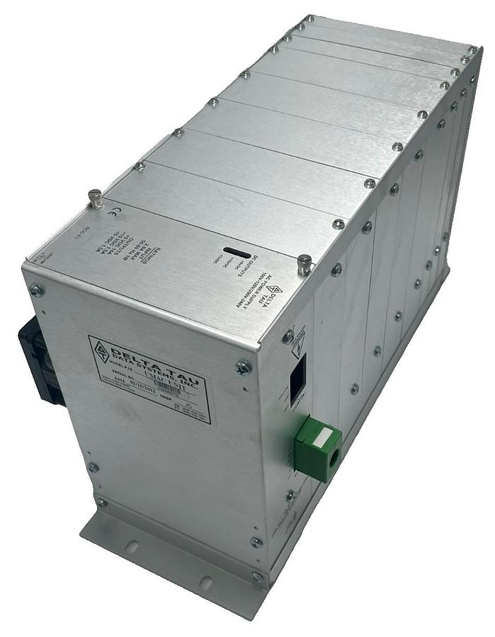 Used Delta TAU ACC-R2-UMAC 10-Slot Chassis Rack w/ 100V-240V AC Power Supply, NSNP