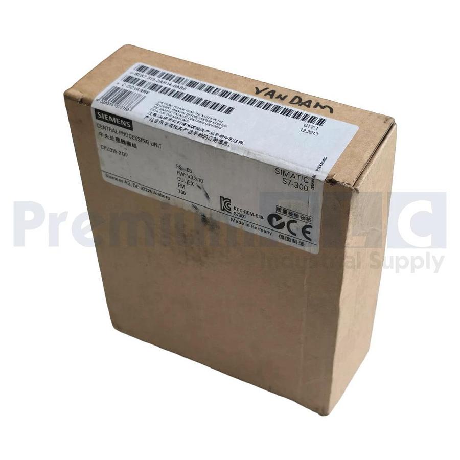 Used SIEMENS 6ES7315-2AH14-0AB0 SIMATIC S7-300 CPU 315-2DP 6ES7 315-2AH14-0AB0 NSMP 40892550306