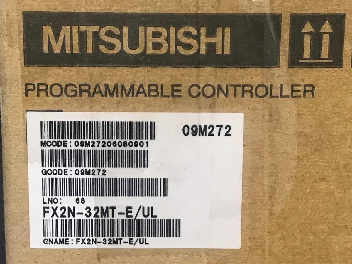 Used MITSUBISHI FX2N-32MT-E/UL PROGRAMMABLE CONTROLLER MALSEC TRANSISTOR UNIT