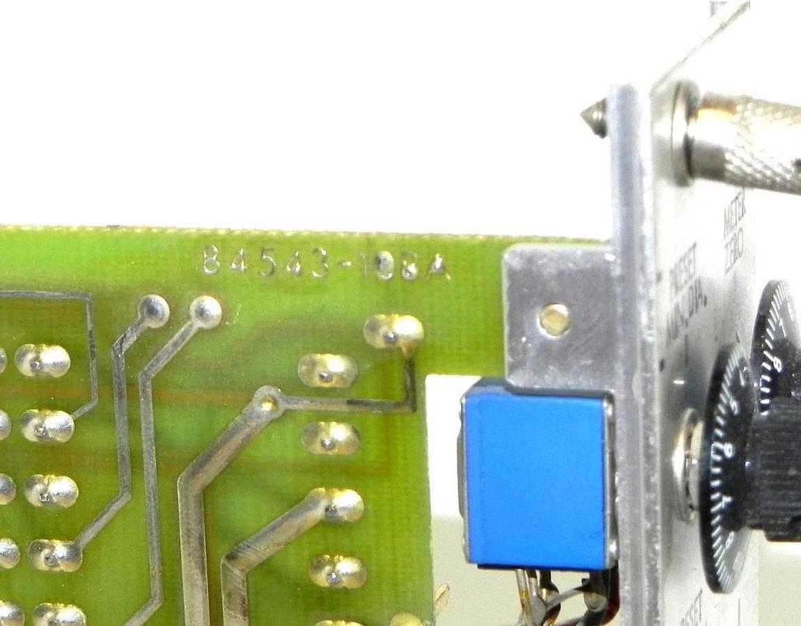 Used RELIANCE ELECTRIC 84543-108A PC BOARD 0-48652, UCC4 846656-W WITH 0-52015 BOARD