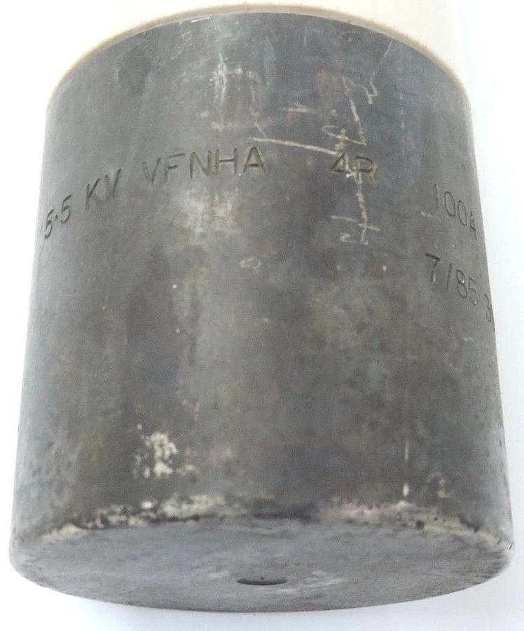Used BRUSH FUSEGEAR LIMITED 5.5VFNHA4R HIGH VOLTAGE H.R.C FUSE 5.5 KV 100A