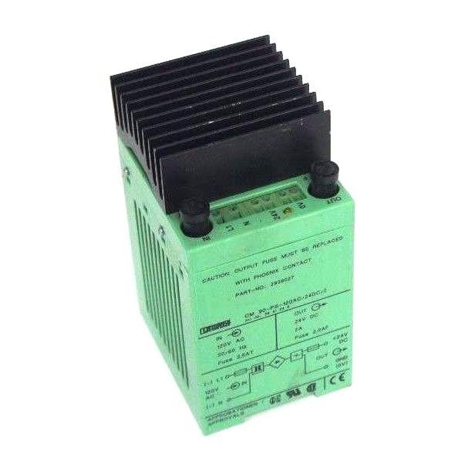 Used PHOENIX CONTACT 2941248 POWER SUPPLY CM 90-PS-120AC/24DC/2