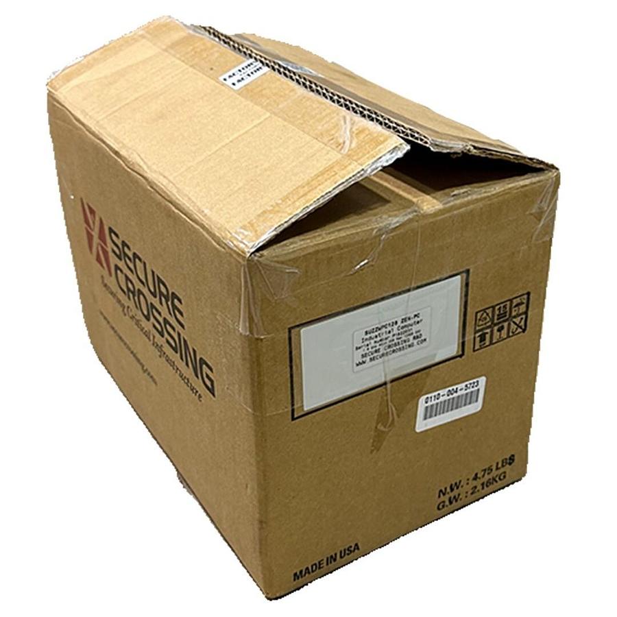 Used NEW SECURE CROSSING SUZZWPC128 ZEN-PC INDUSTRIAL COMPUTER ZENWALL-10 ACM