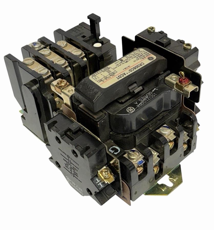 Used GE CR306CO**ACDT MOTOR STARTER CR306COACDT W/ 15D21G002 SER. A COIL