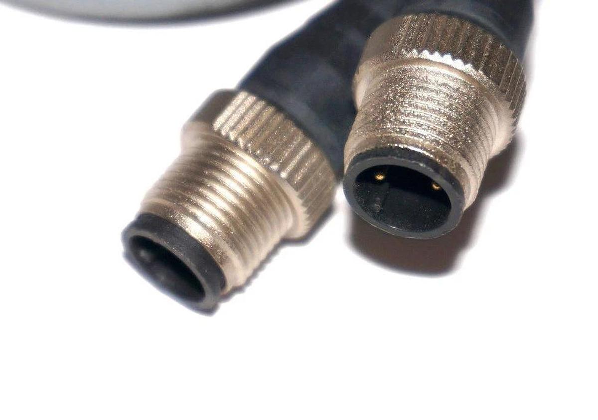 Used PHOENIX CONTACT 5601675 CABLE SAC-3P-M12Y/2X1.0-PUR/M12MS