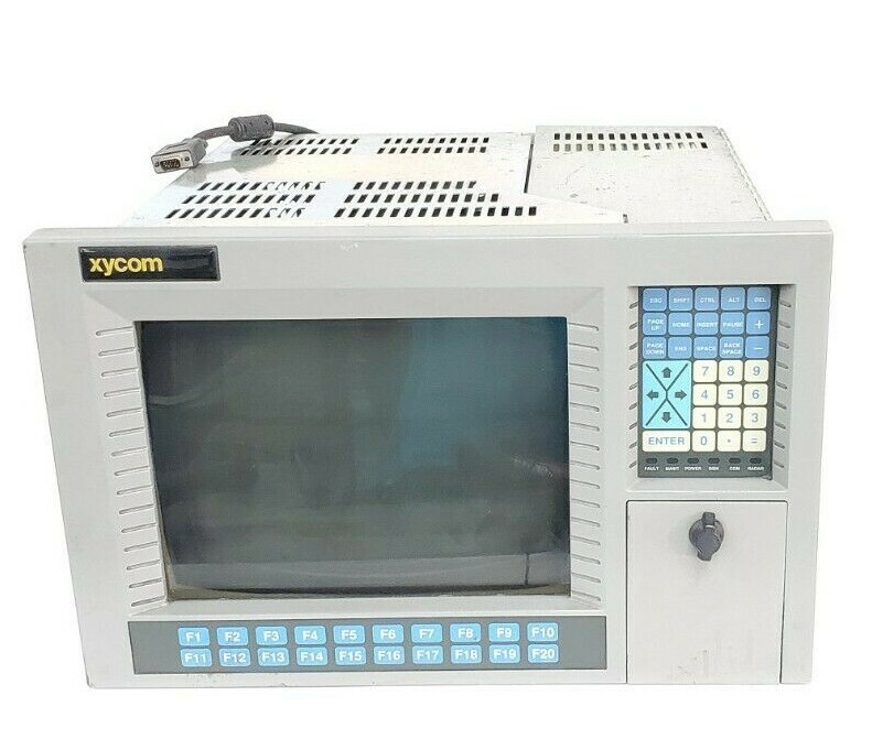 Used XYCOM 9450 OPERATOR INTERFACE MONITOR 713316-A 220396A 9450-27A1319020000
