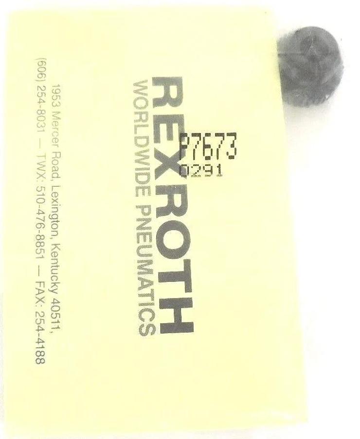 Used NEW REXROTH P7673-0291 PNEUMATIC LUBRICATOR PLUG REPAIR KIT P76730291