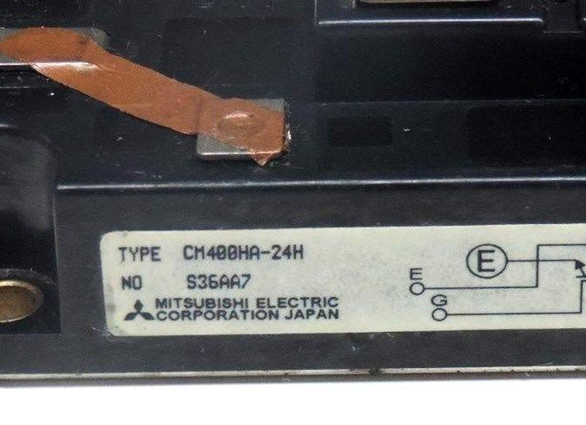 Used MITSUBISHI CM400HA-24H IGBT MODULE 400A, S36AA7, CM400HA24H