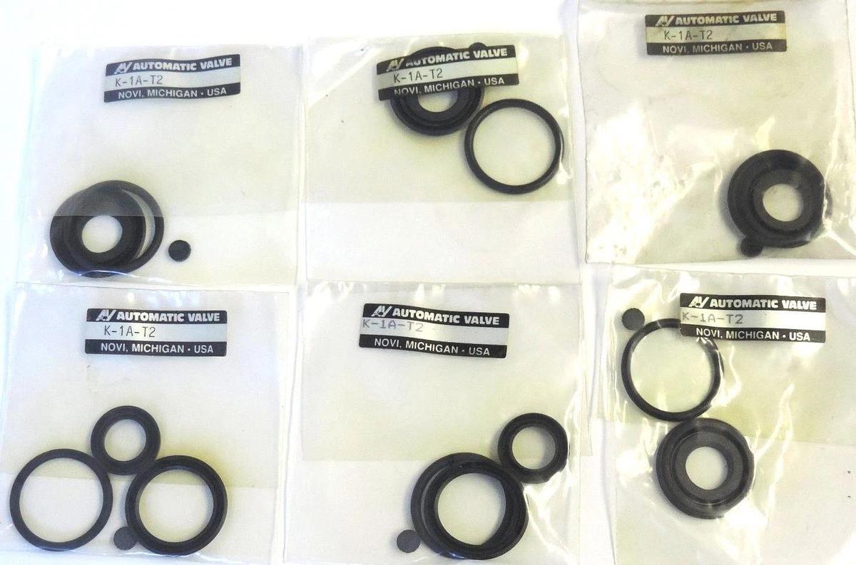 Used LOT OF 6 NEW AUTOMATIC VALVE K-1A-T2 KITS K1AT2