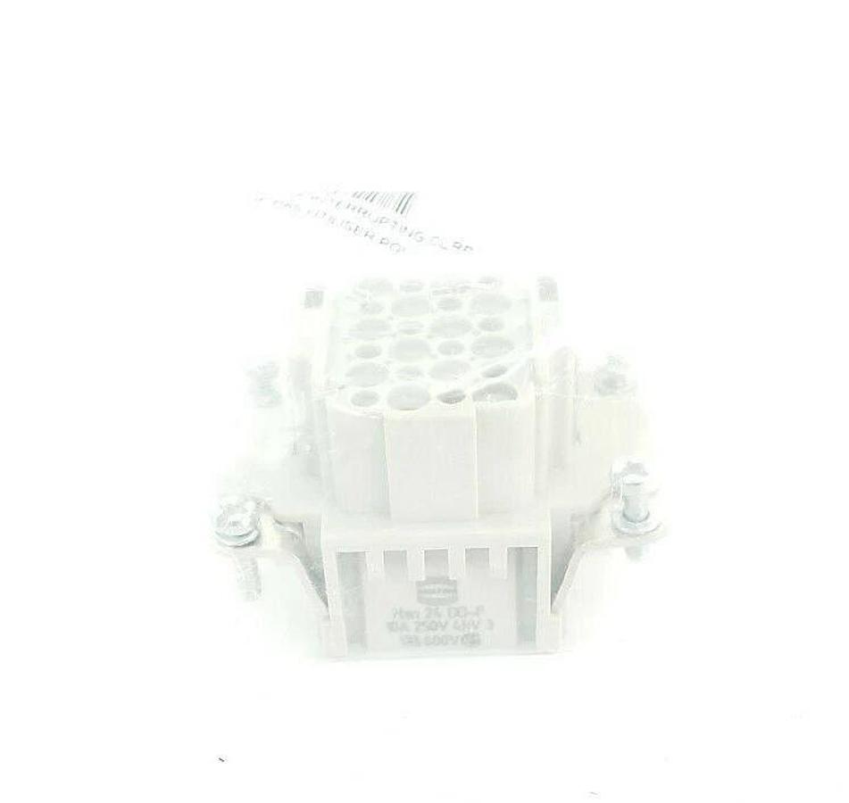 Used NEW HARTING HAN 24DD-F-C 24 PIN CONNECTOR 09160243101 HAN24DDFC