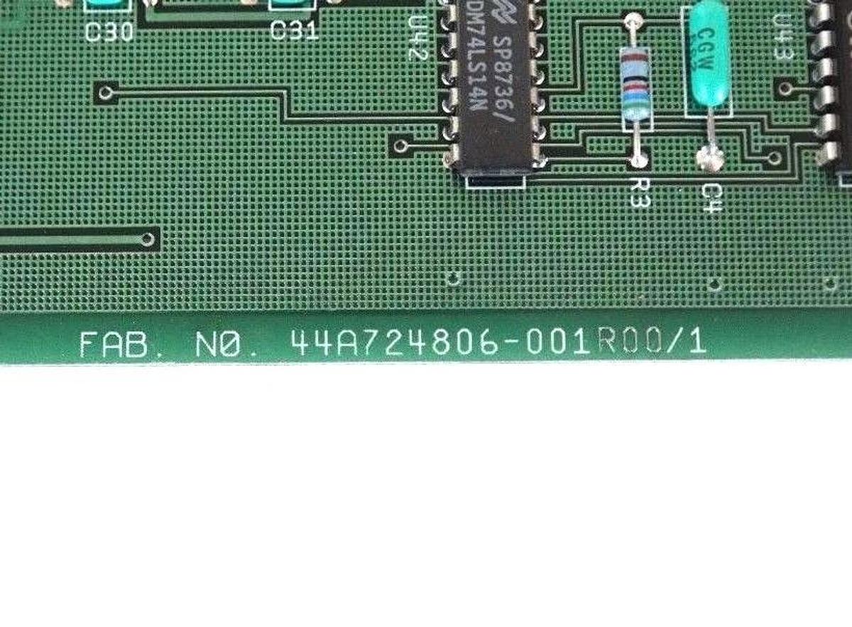 Refurbished GE FANUC IC600CB513L AUX I/O CTL MODULE MFG.NO. 44A724843-G01 AI04 44A724806-001