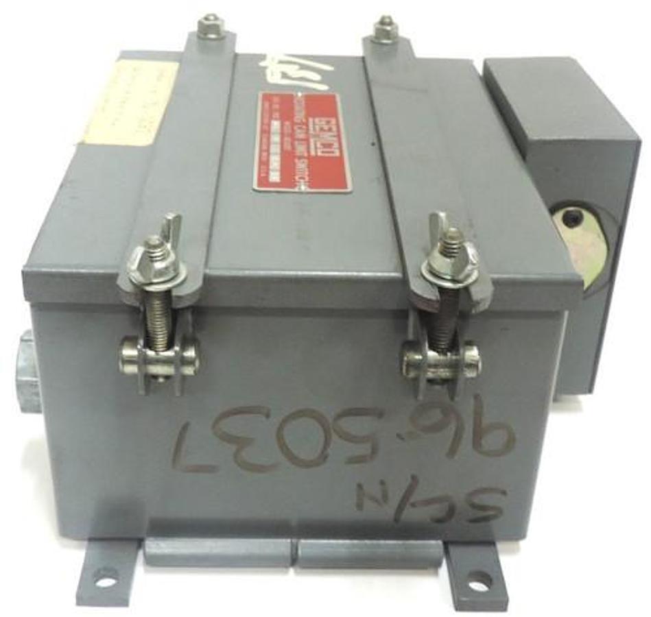 Used GEMCO ROTATING CAM LIMIT SWITCH 1980-404X-SP-X-R20-R1, 4-POSITION GEARED LIMIT