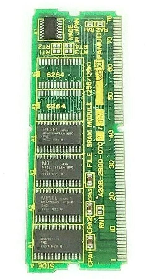 Used FANUC A20B-2900-0700/01A SRAM MODULE (256/128K) A20B-2900-070