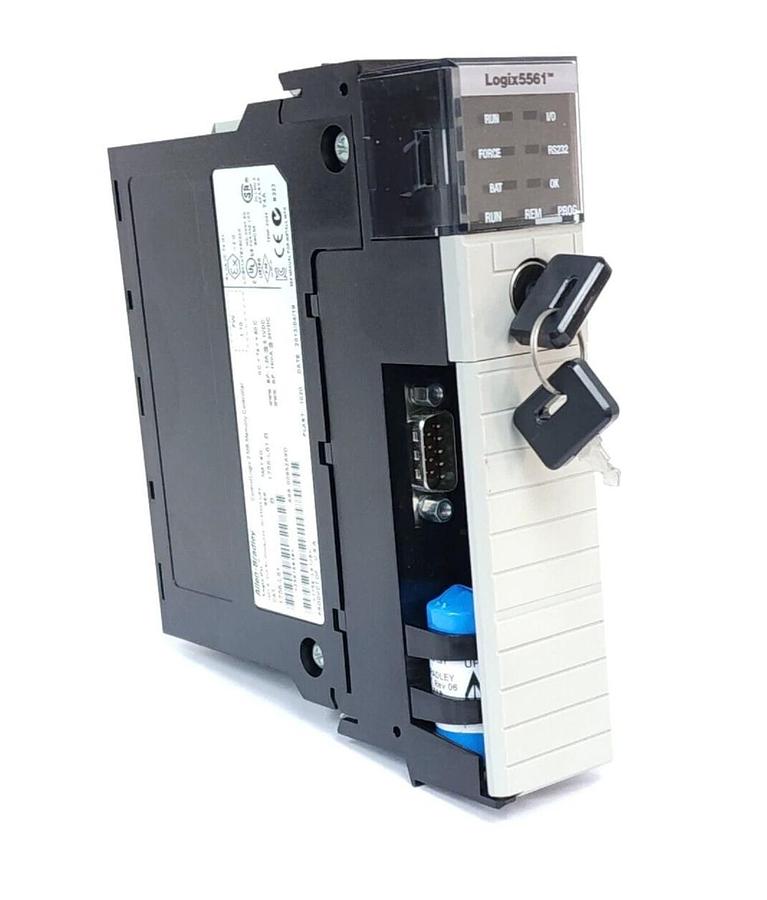 Used ALLEN BRADLEY 1756-L61 SER. B CONTROLLOGIX PROCESSOR F/W REV. 1.10