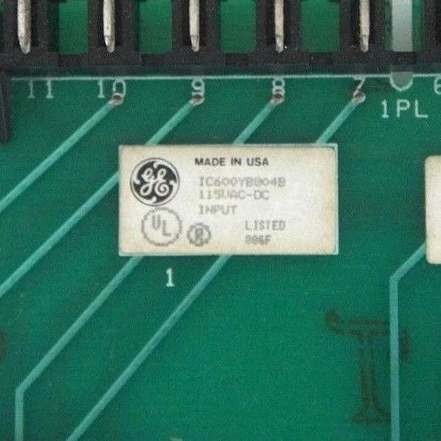 Used GE FANUC IC600YB804B INPUT MODULE BOARD 115VAC-DC
