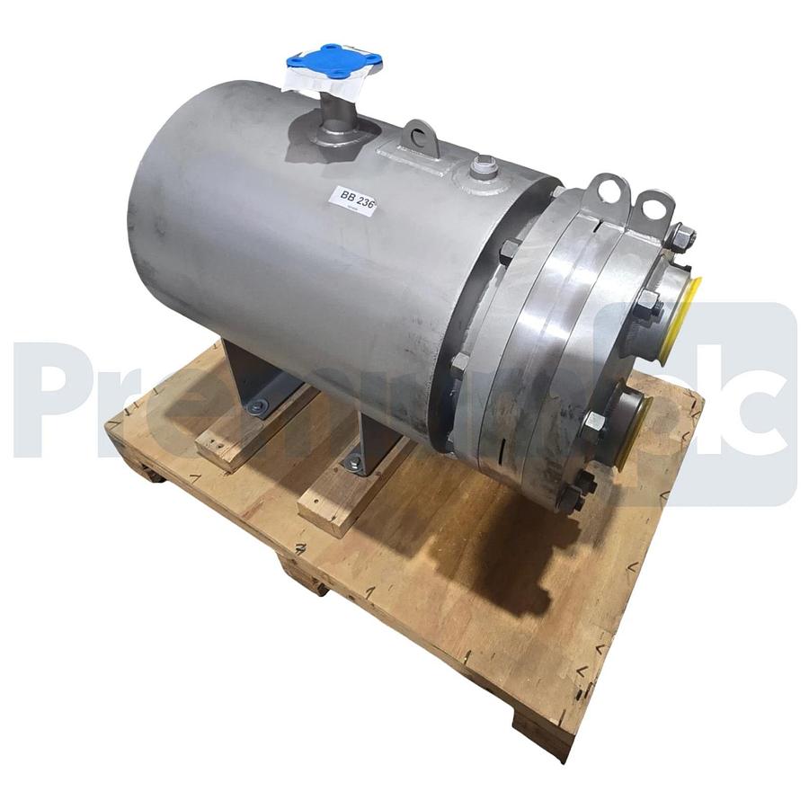 Allegheny Bradford HE01100 WF1 Heater SS Sanitary Shell & Tube Heat Exchanger