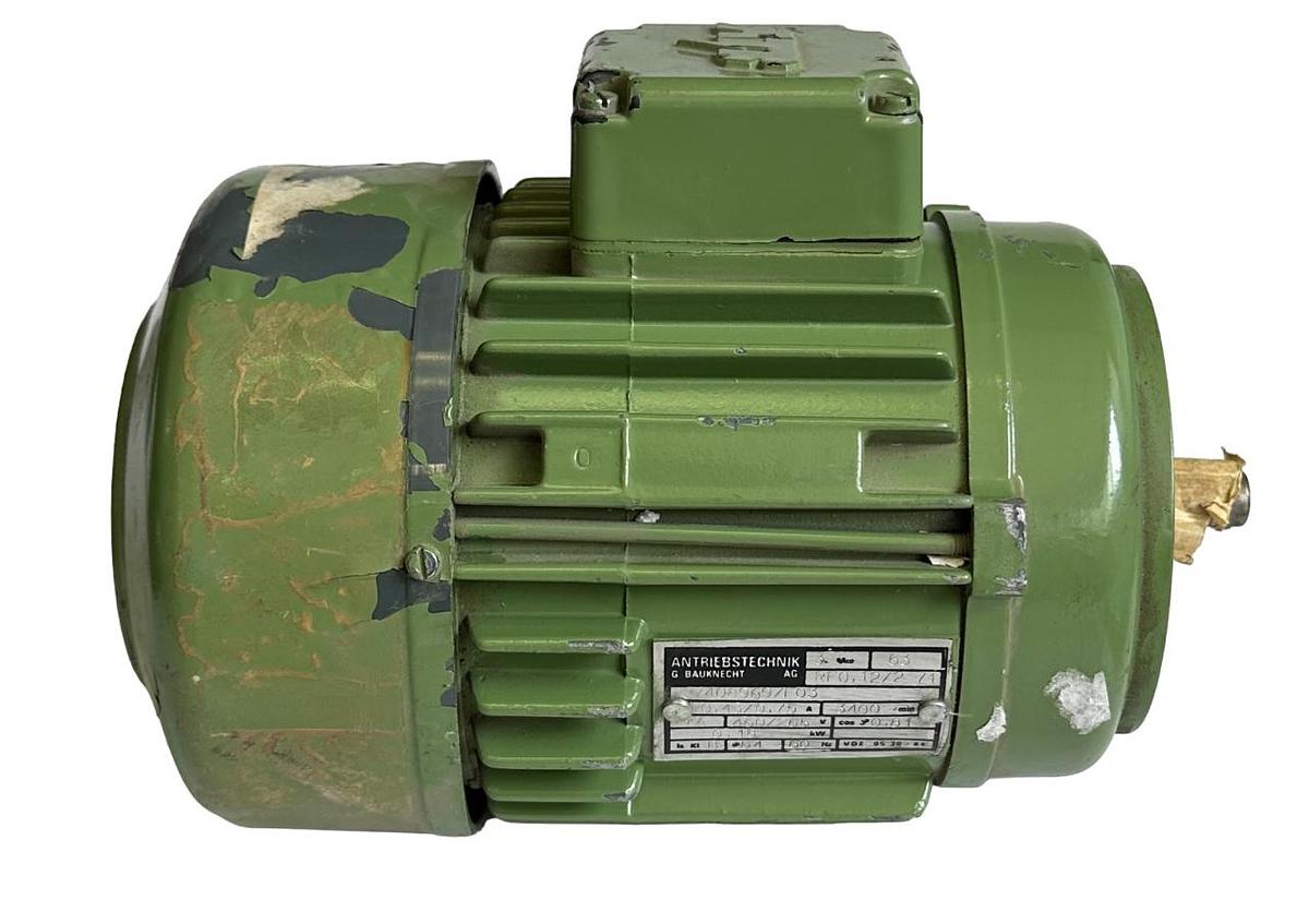 Used NEW ATB RF0,12/2-71 / RF012271 PUMP MOTOR 0.18kW 460/265V 0.43/0.75A 7408969/F03