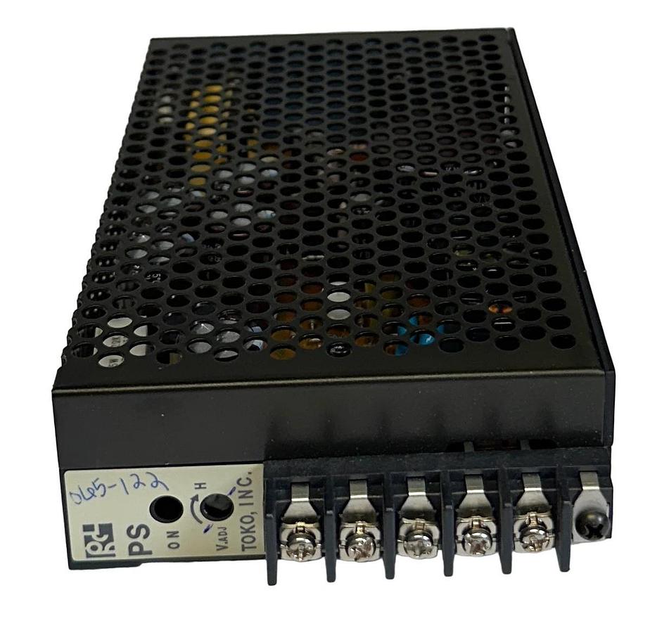 Used TOKO INC PS50-12C / PS5012C POWER SUPPLY 12V-4.2A 85-132VAC 50/60Hz 1.5A USNP