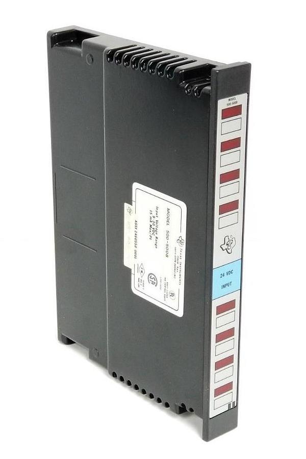 Used NIB TEXAS INSTRUMENTS 500-5008 INPUT MODULE ASSY: 2460550-0001 9-30VDC 15mA