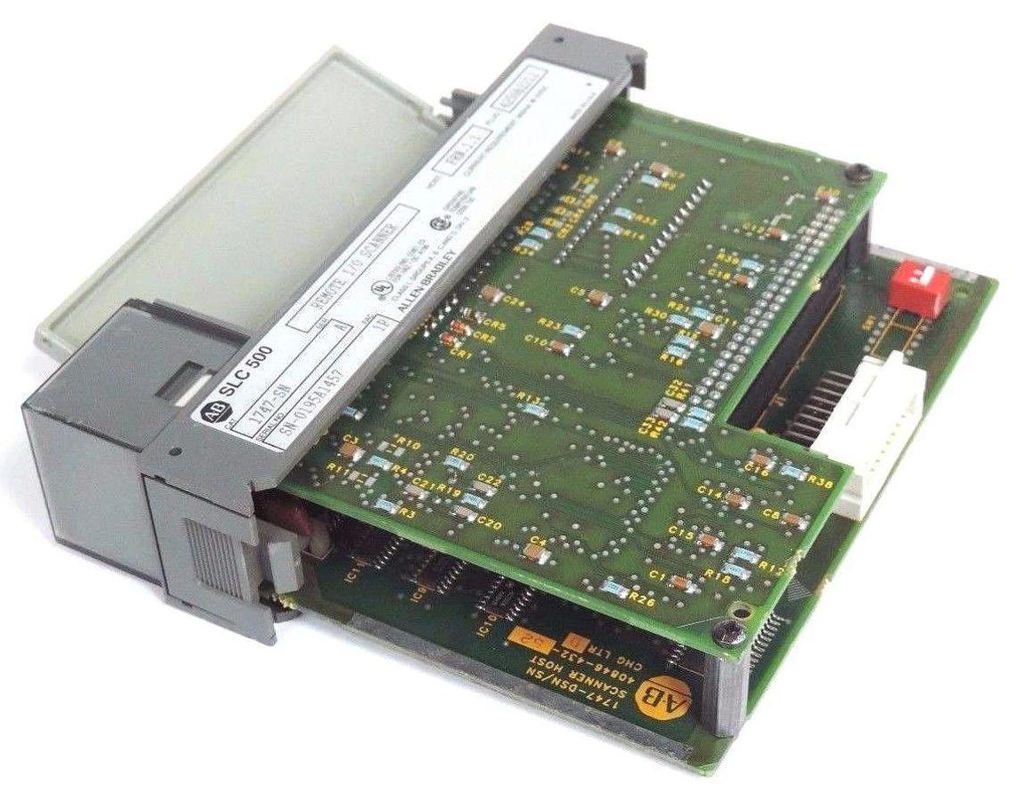 Used ALLEN BRADLEY 1747-SN REMOTE I/O SCANNER 1747SN SER. A FRN: 1.1