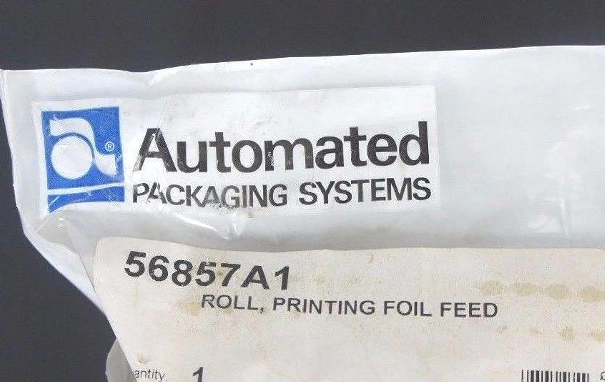 Used NEW AUTOMATED PACKAGING SYSTEMS 56857A1 PRINTING FOIL FEED ROLL