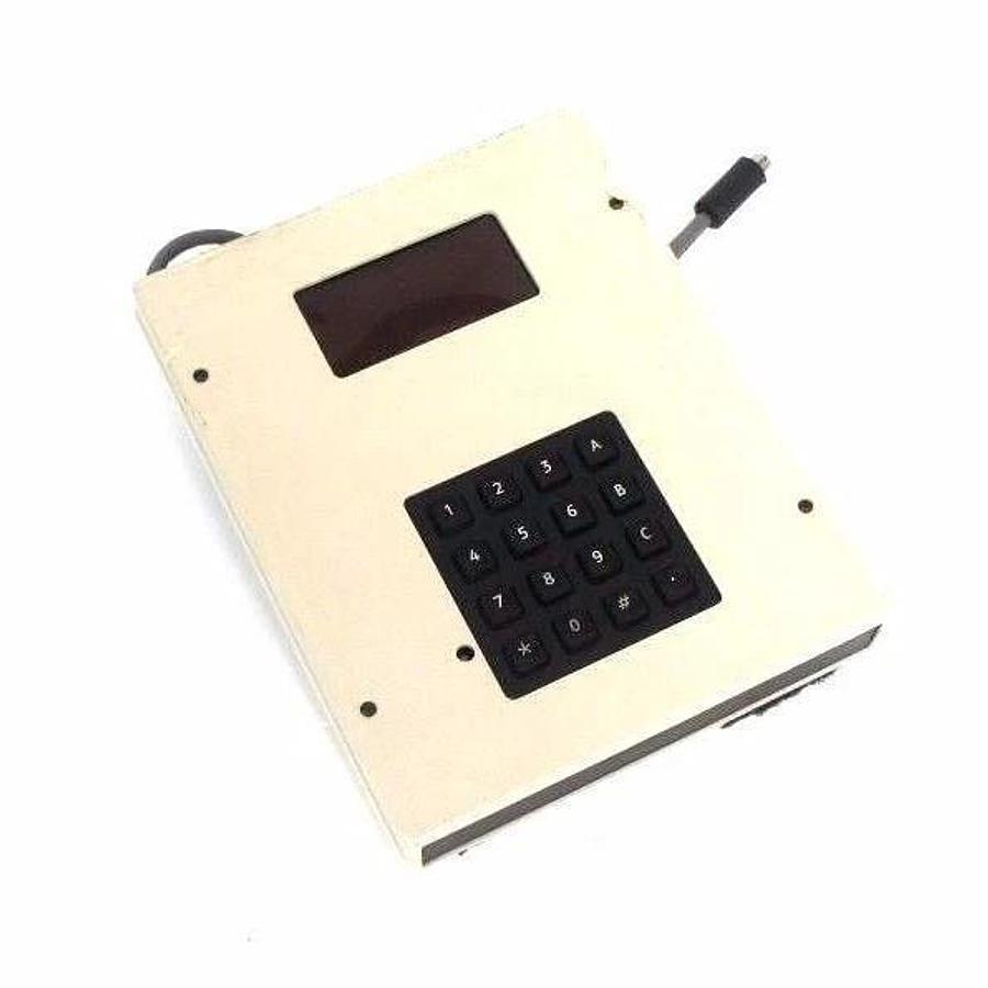 Used DELUXE LABORATORIES BOARD, KEYMAT 3K16T203 KEYPAD, ITRON GU128X64-800, 72909-01