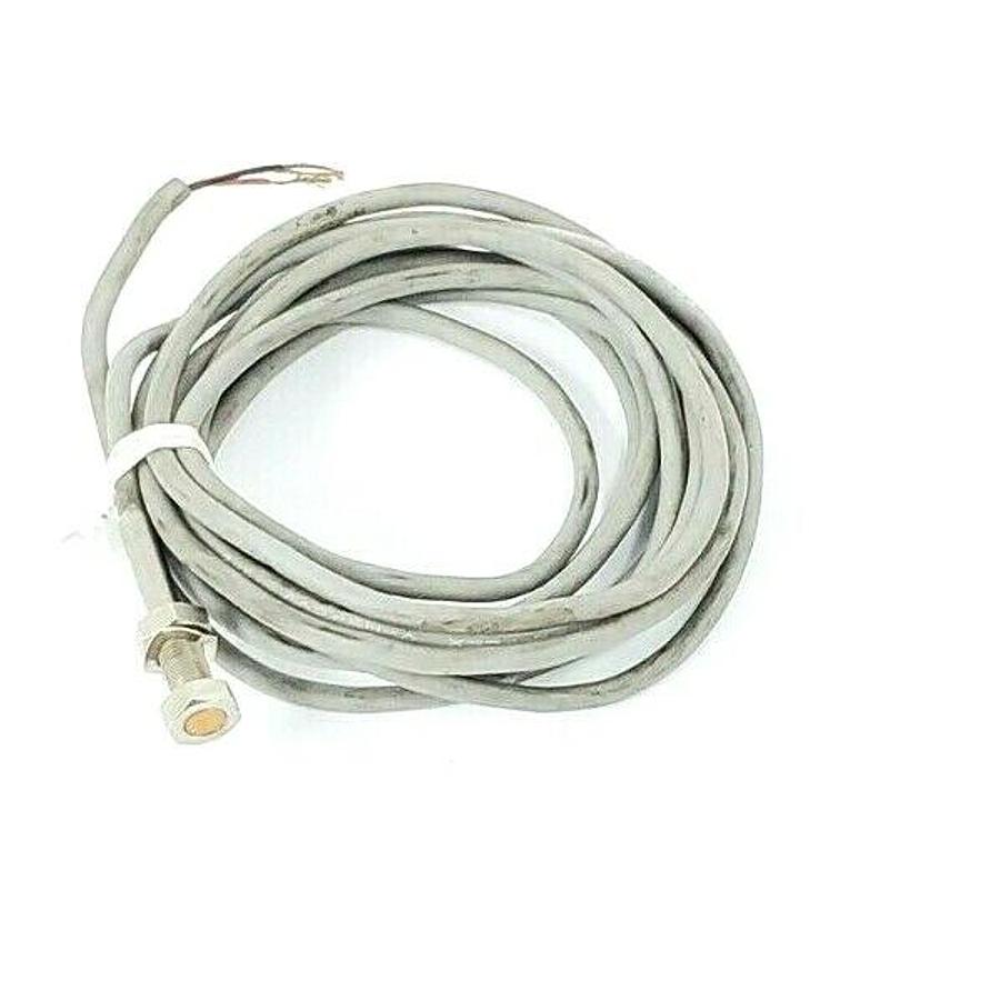 Used GENERAL ELECTRIC CR215DB05SA3NB PROXIMITY SWITCH 10-30VDC, 5MM BARREL