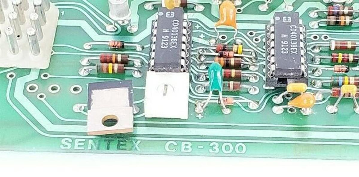 Used SENTEX SYSTEMS CB-300 PC BOARD ASSEMBLY CB300