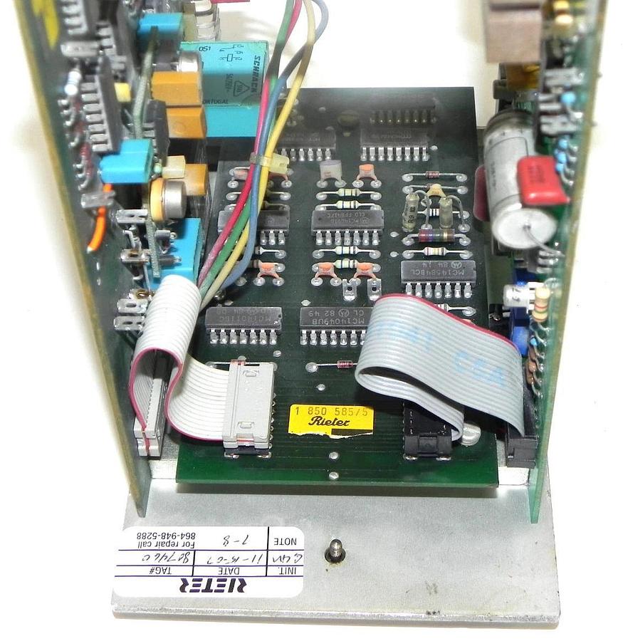 Used RIETER 1850 602 F-I-CONTROLLER 1850602 W/ 1 850 58575, 1 850 601/1, 92002 LH