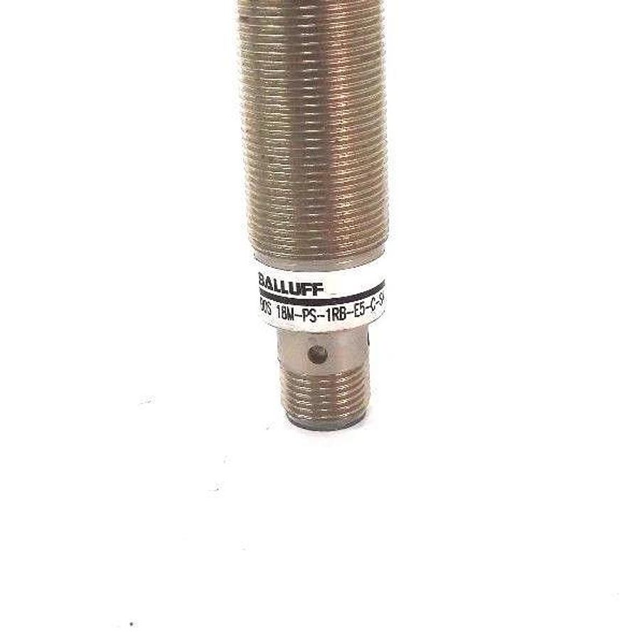 Used BALLUFF BOS 18M-PS-1RB-E5-C-S4 PHOTOELECTRIC SENSOR 10-30VDC BOS18MPS1RBE5CS4