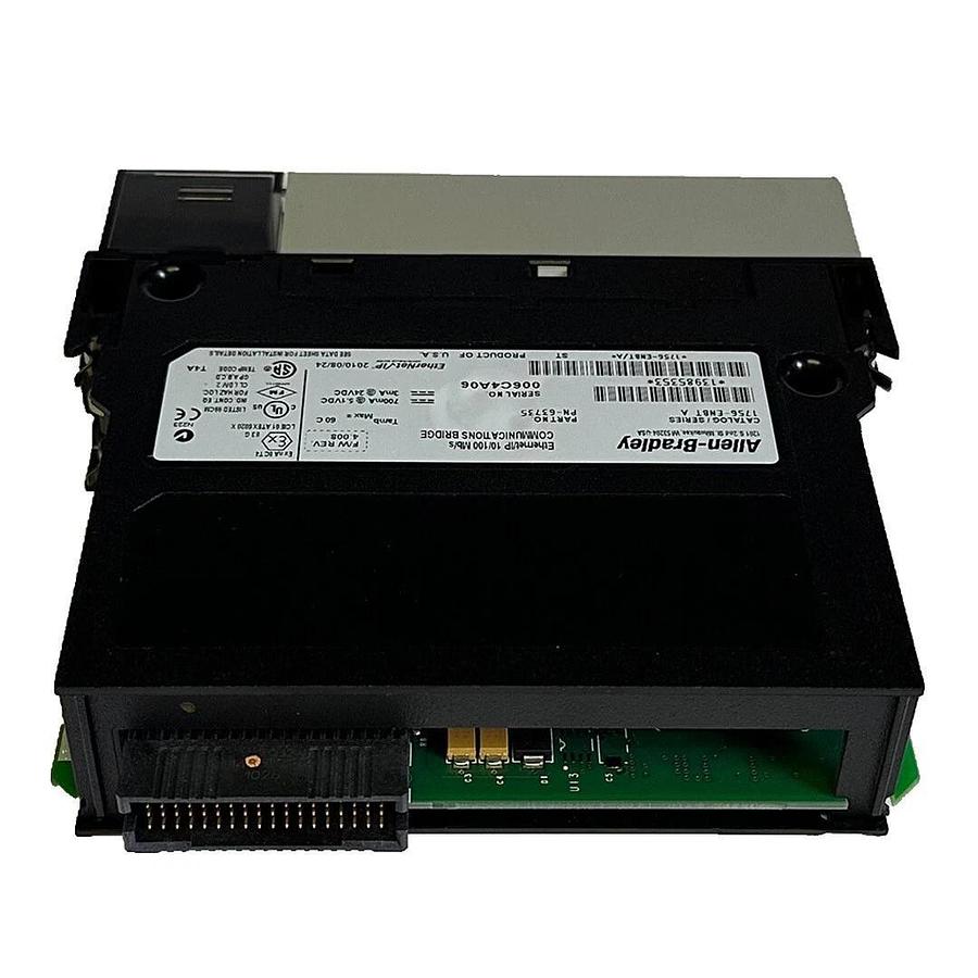 Used ALLEN BRADLEY 1756-ENBT /A ControlLogix EtherNet/IP 10/100Mb/s COMMS 1756ENBT