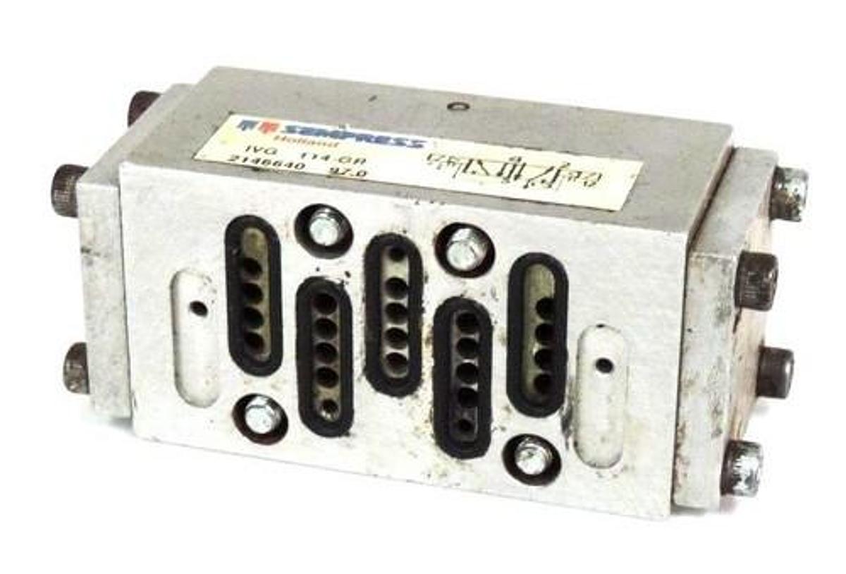 Used SEMPRESS IVG 114-GR PNEUMATIC PILOT VALVE 2146640 IVG114GR