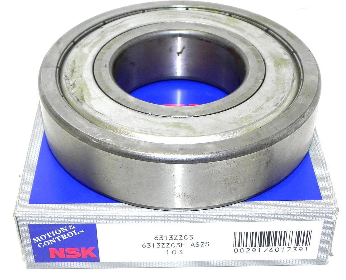 Used NIB NSK 6313ZZC3 BALL BEARING SINGLE ROW 6313ZZC3E AS2S