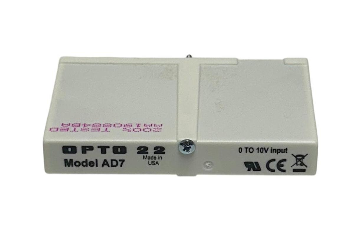 Used OPTO 22 AD7 VOLTAGE ANALOG INPUT MODULE 0-10VDC ISOLATED SINGLE CHANNEL OEM NSMP