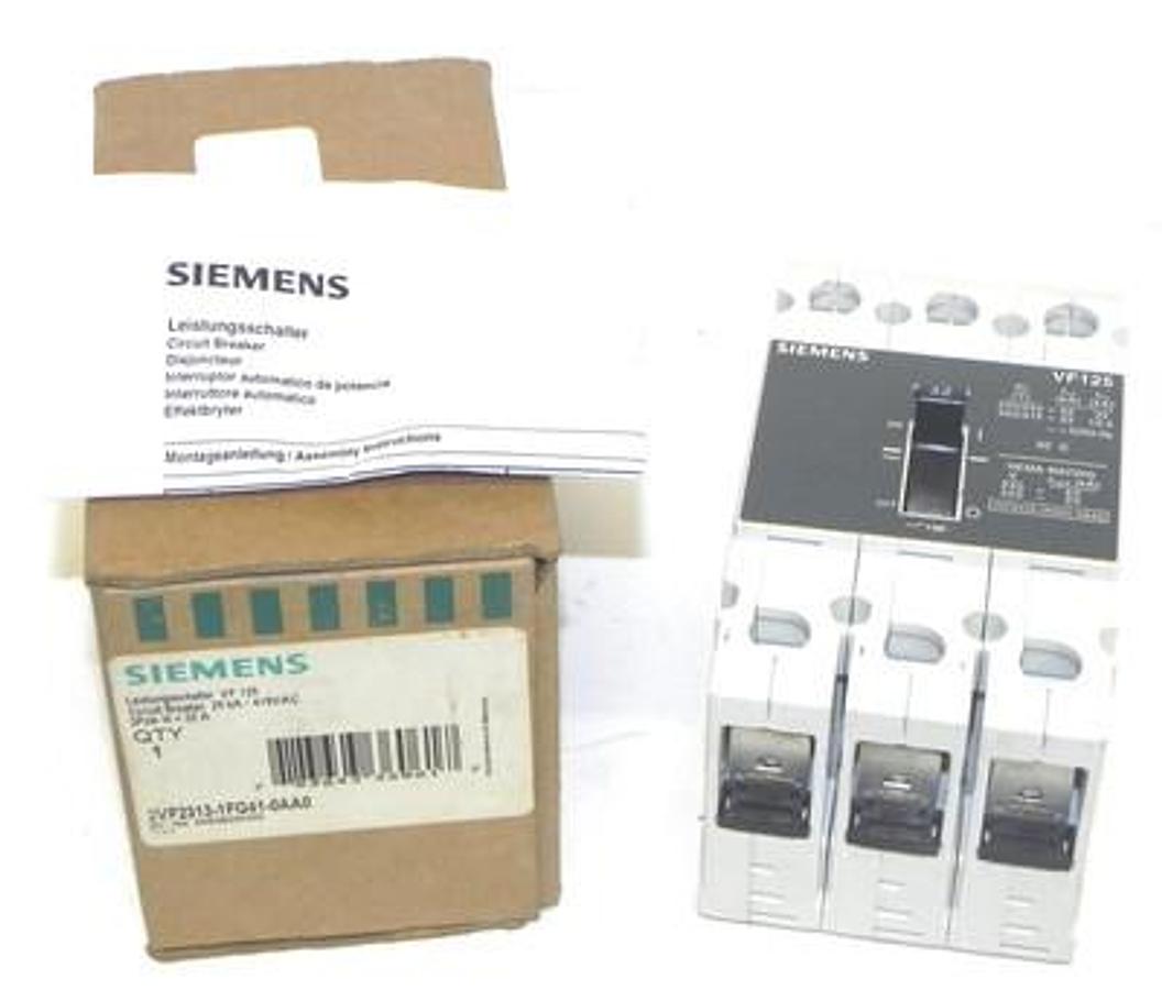 Used NEW SIEMENS 3VF2313-1FG41-0AA0 CIRCUIT BREAKER 3VF23131FG410AA0