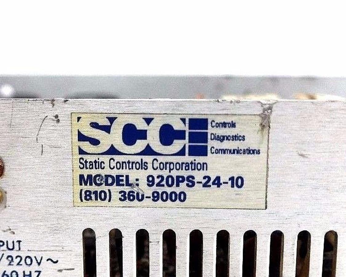 Used SCC STATIC CONTROLS CORPORATION 920PS-24-10 POWER SUPPLY - LOT OF 2