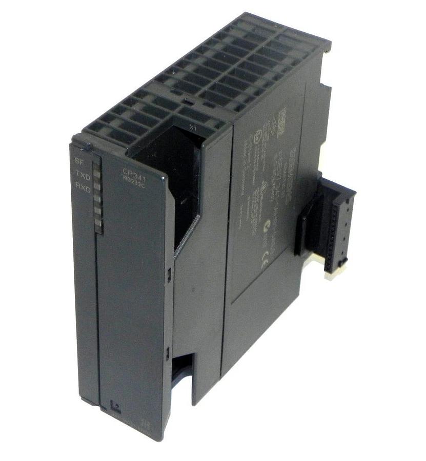 Used SIEMENS 6ES7-341-1AH01-0AE0 COMMUNICATION MODULE S7300 CP341 6ES73411AH010AE0