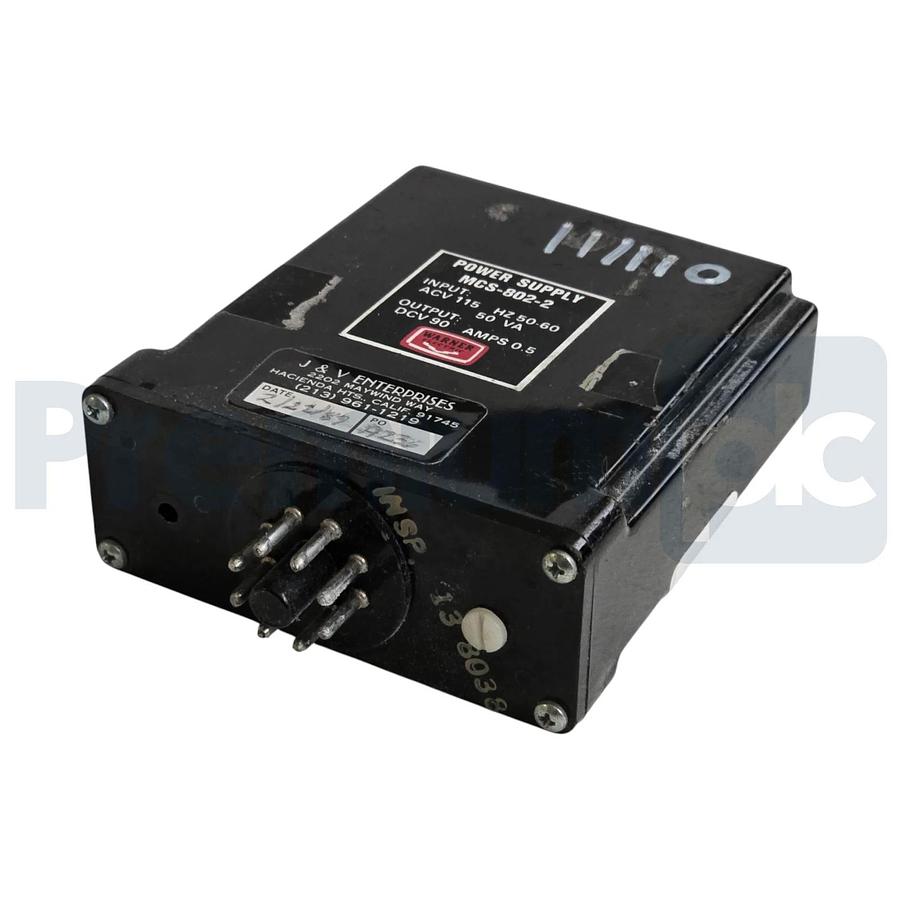 Used Warner Electric MCS-802-2 | 6002-448-001 Brake Power Supply In-120VAC Out-90VDC