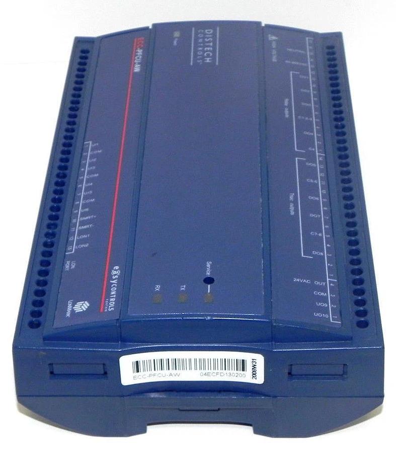 Used DISTECH ECC-PFCU-AW FAN COIL UNIT CONTROLLER ECCPFCUAW
