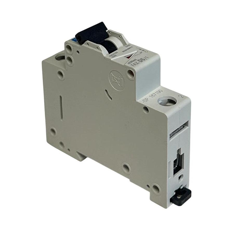 2 EATON FAZ-D5/1-SP / 167190 MOELLER SERIES CIRCUIT BREAKERS 5A 15kA 1-POLE NSMP