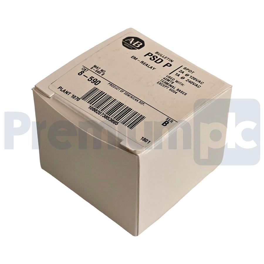 Used Allen-Bradley 8-590 /B EM-Relay SPDT 2A@120V 1A@240V for Photoswitch 5000 NSMP