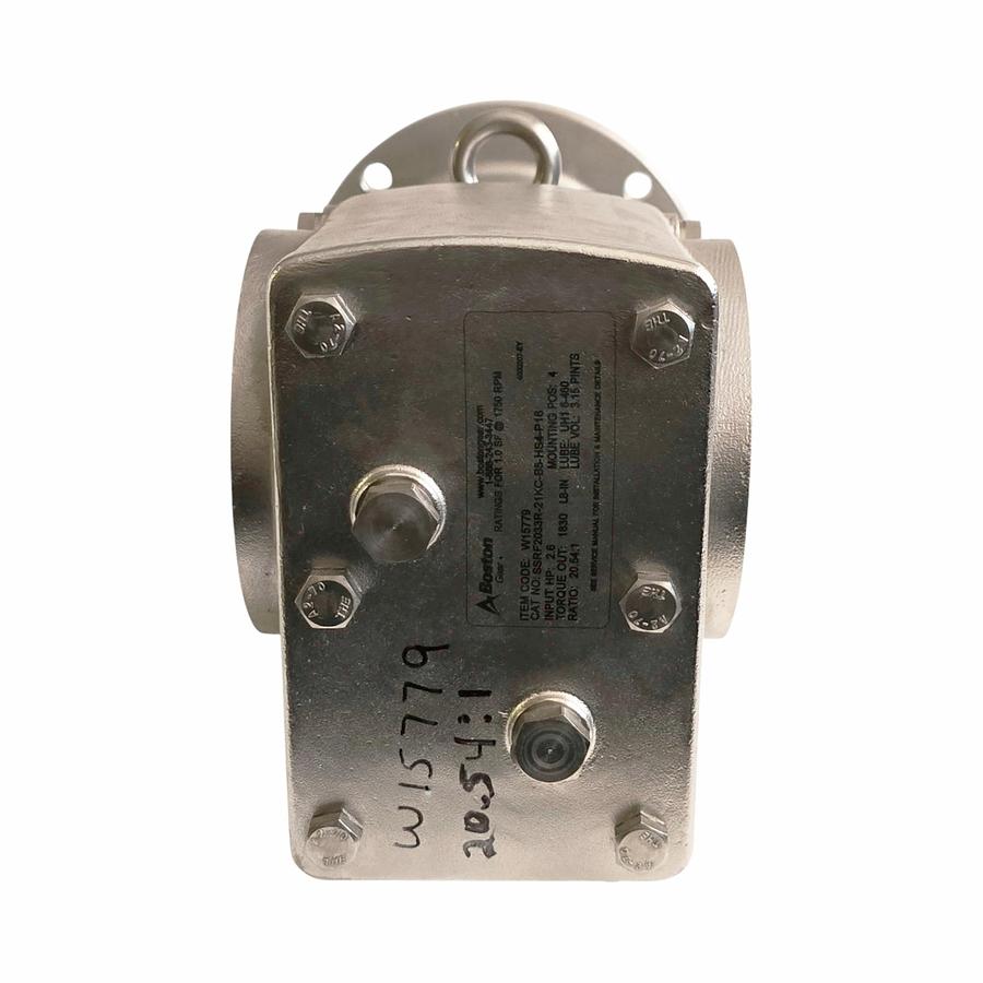 Used Boston Gear SSRF2033R-21KC-B5-HS4-P16 | W15779 Washdown Gear Drive 20.54:1 NSNP