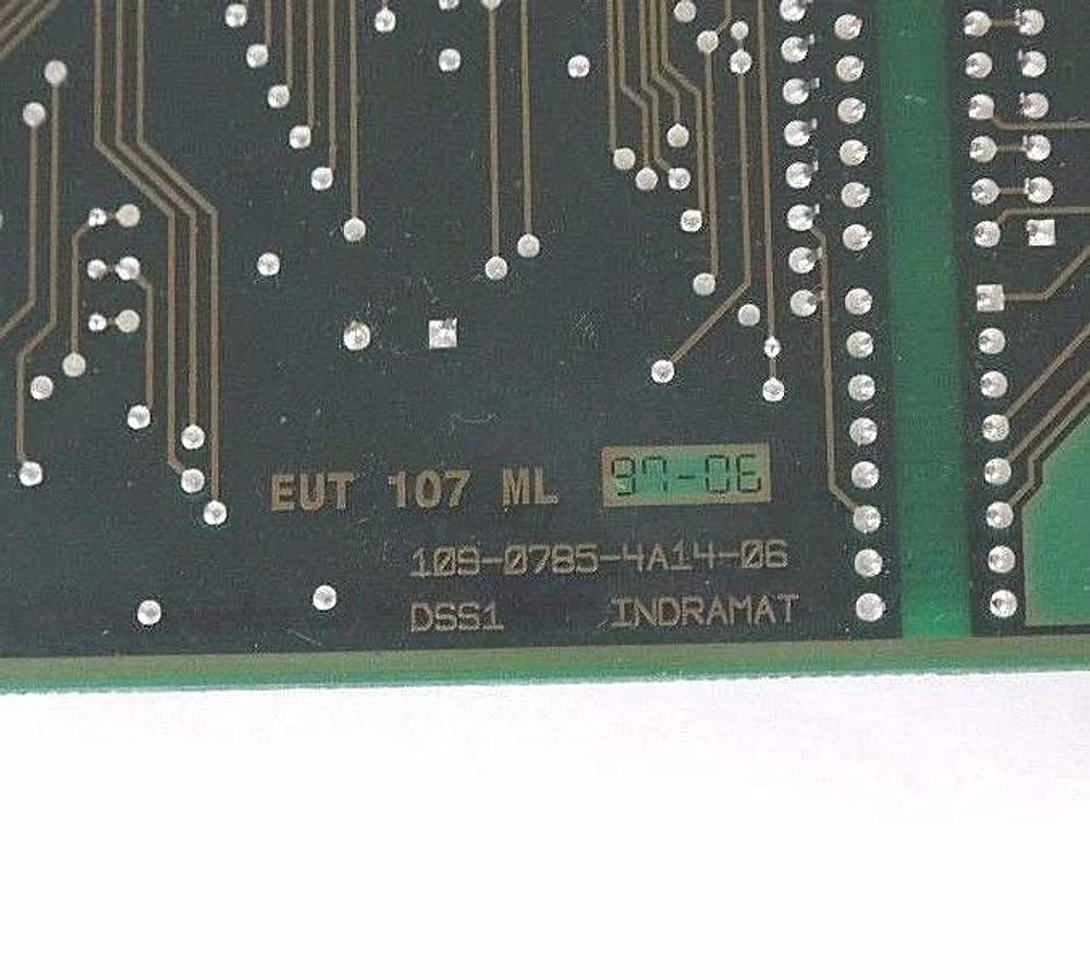 Used INDRAMAT 109-0785-4B14-06 PC CONTROL BOARD DSS1.3, 109-0785-4A14-06