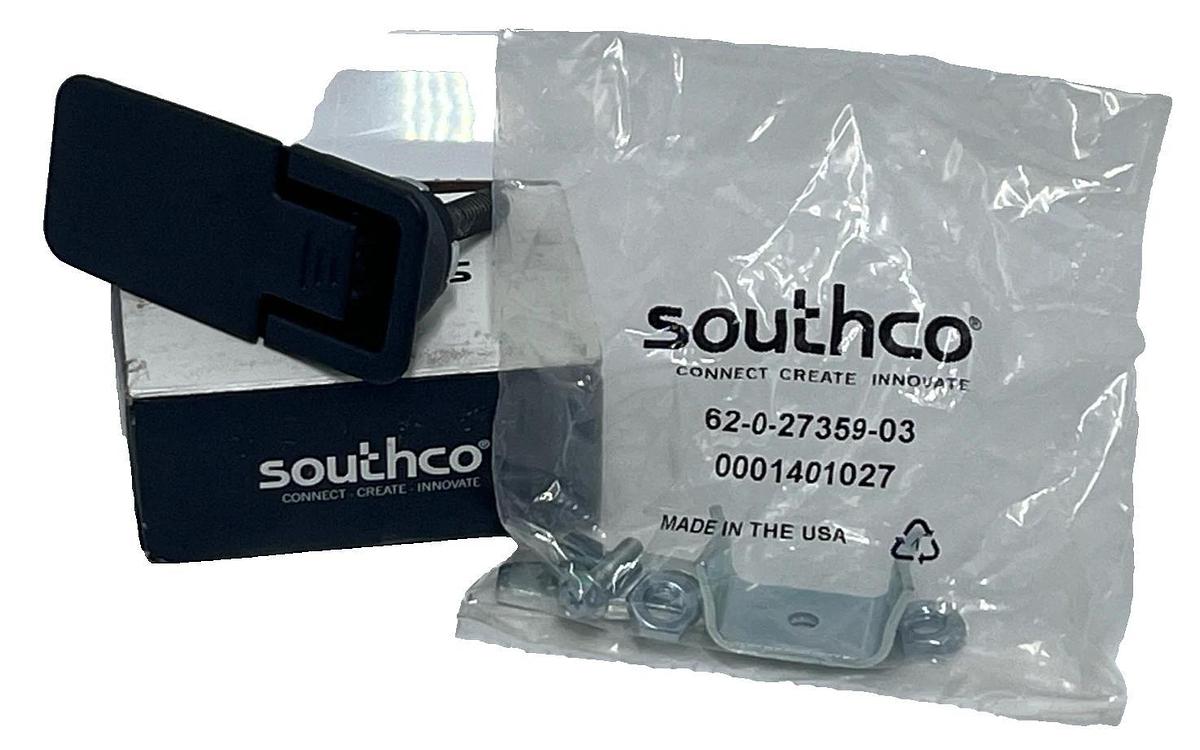 Southco 00-149-0245 Compression Hatch Latch | Lift & Turn | Non-Locking | BLACK