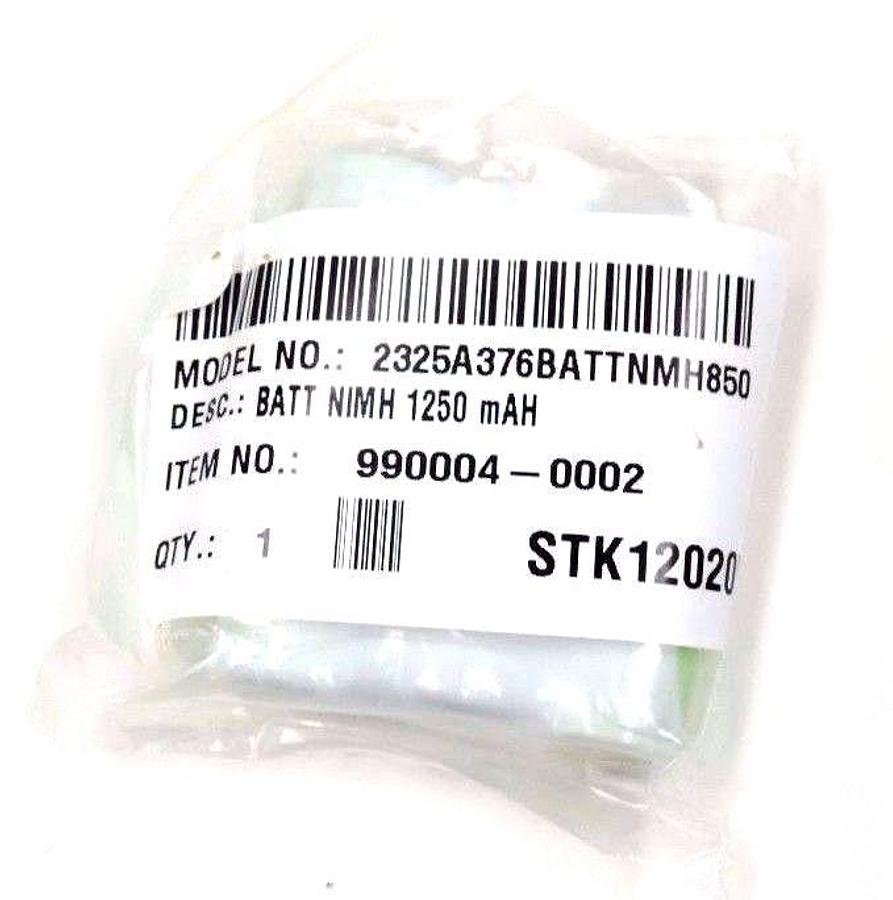 Used LOT OF 5 NEW NICKEL-METAL HYDRIDE BATTERIES 990004-0002, NIMH 1250 mAH STK120205
