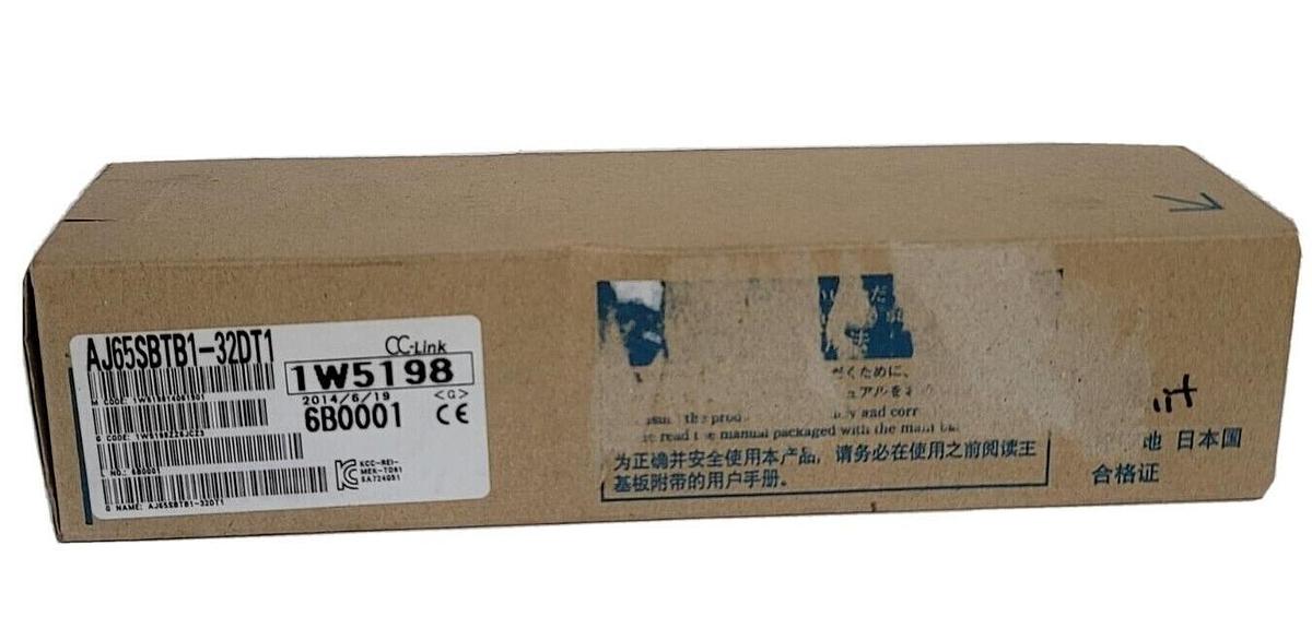 Used NEW MITSUBISHI AJ65SBTB1-32DT1 FAST SWITCH I/O MODULE CC-Link AJ65SBTB132DT1
