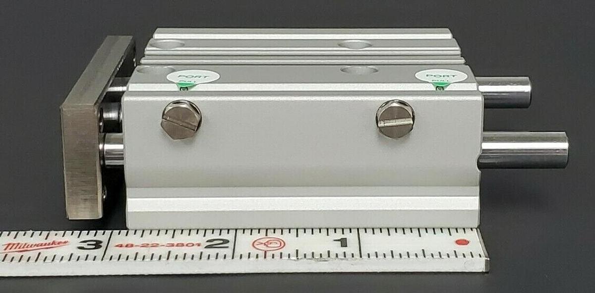 Used NEW CKD STGB-1640 CYLINDER STGB1640 W/ TWO T2YH REED SWITCHES
