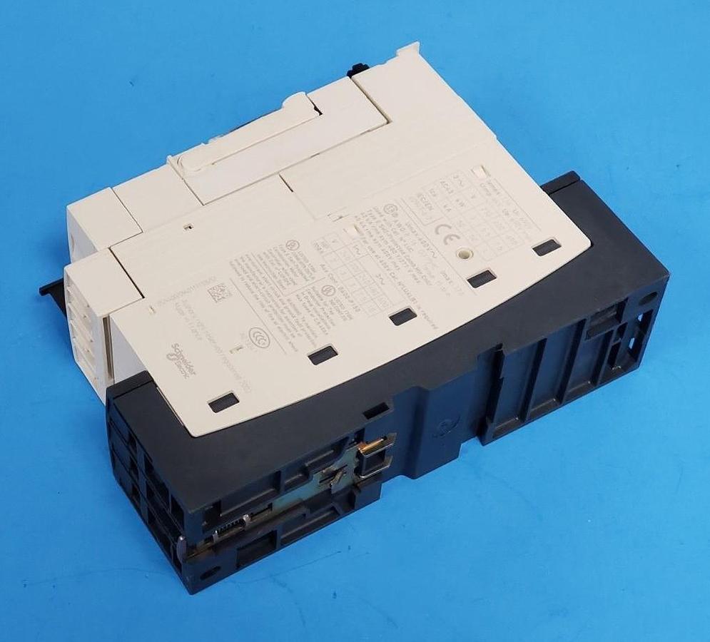 Used NEW TELEMECANIQUE LUB12 MOTOR STARTER W/ LUCB32L CONTROL UNIT & LU9BN11 BLOCK